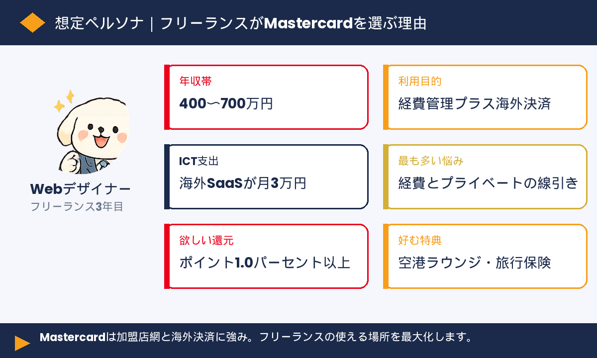 フリーランスのペルソナ図解