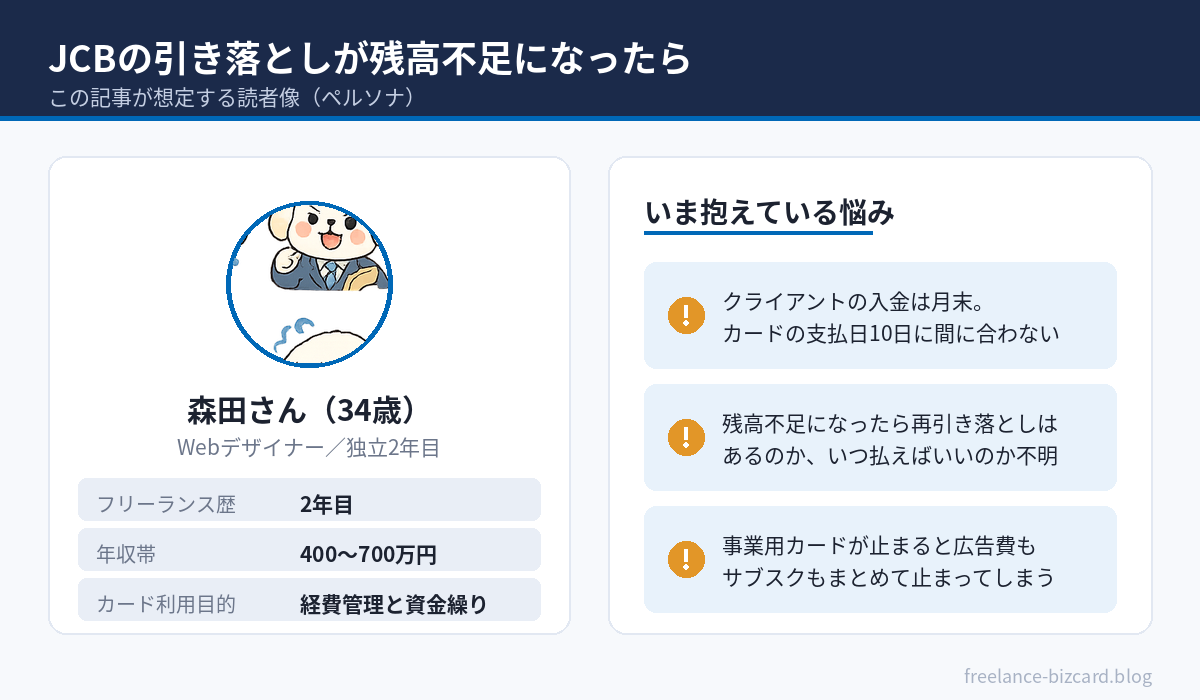 この記事が想定する読者像（ペルソナ）